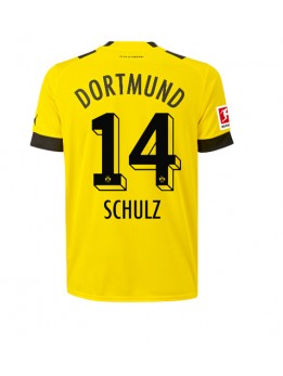 Borussia Dortmund Nico Schulz #14 Heimtrikot 2022-23 Kurzarm